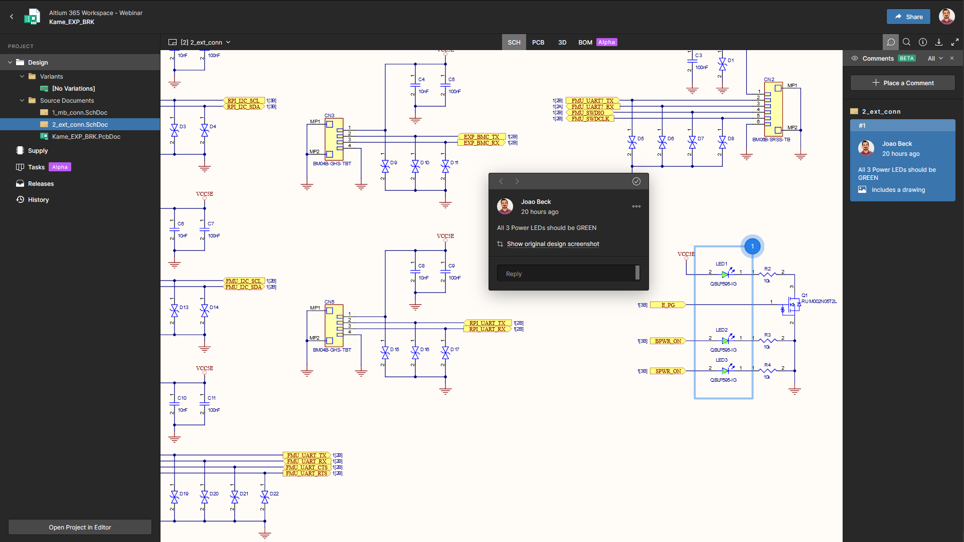 Schematic Commenting